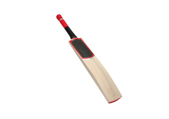 cricket bat isolated on white background.
