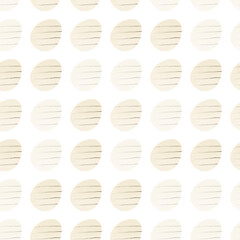 Seamless pattern with easter eggs, hand drawn illustration in watercolor style