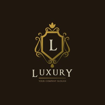 Golden Luxury Logo Design