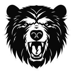 Bear Mascot - Vector Illusrations for T-shirts and Logos