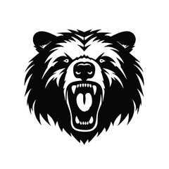 Fototapeta premium Bear Mascot - Vector Illusrations for T-shirts and Logos