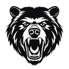 Bear Mascot - Vector Illusrations for T-shirts and Logos