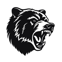 Bear Mascot - Vector Illusrations for T-shirts and Logos