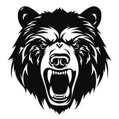 Bear Mascot - Vector Illusrations for T-shirts and Logos