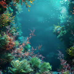 Seabed background.