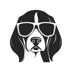 Beagle head icon
