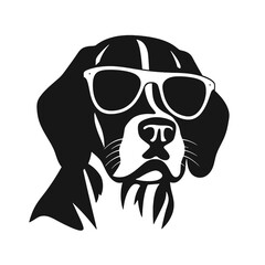 Beagle head icon
