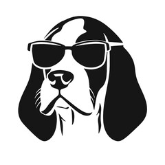 Beagle head icon