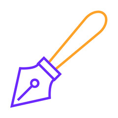 fountain pen Icon Design