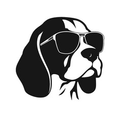 Beagle silhouette