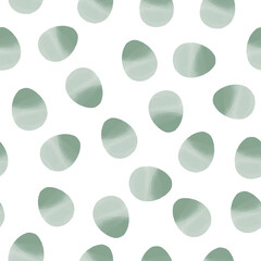 Seamless pattern with easter eggs, hand drawn illustration in watercolor style