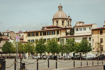 Fototapeta na wymiar Street photography in Florence, Italy