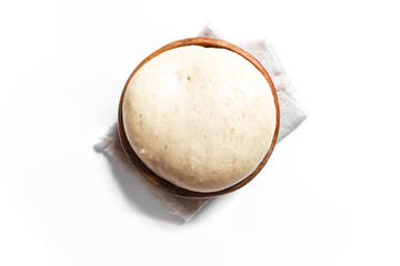 Sourdough dough.  Yeast dough. - 787196476