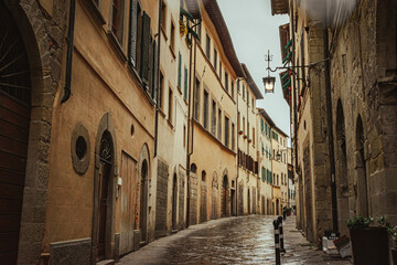 Street in Arezzo, Italy