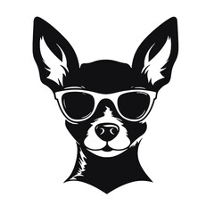 Chihuahua with sunglasses