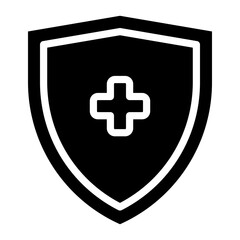 Fototapeta premium medical insurance icon