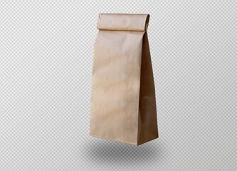 Little Craft Paper Bag With Shadow