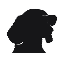 Silhouette of dachshund