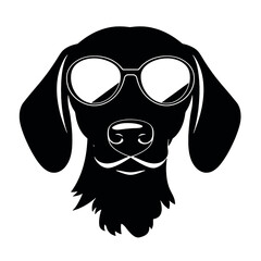 Silhouette of dachshund