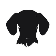 Silhouette of dachshund