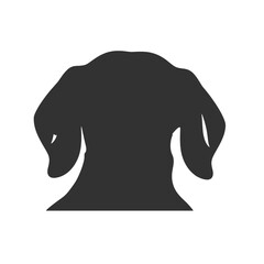 Silhouette of dachshund