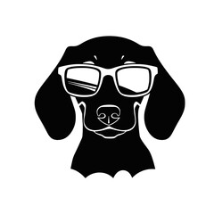 Silhouette of dachshund