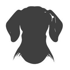 Silhouette of dachshund