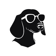 Silhouette of dachshund