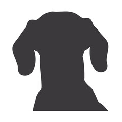 Silhouette of dachshund