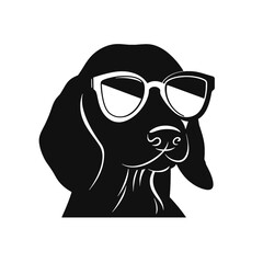 Silhouette of dachshund