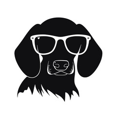 Silhouette of dachshund