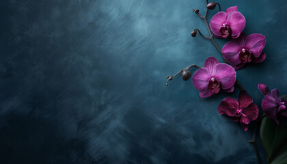 Dark Orchid background - obrazy, fototapety, plakaty