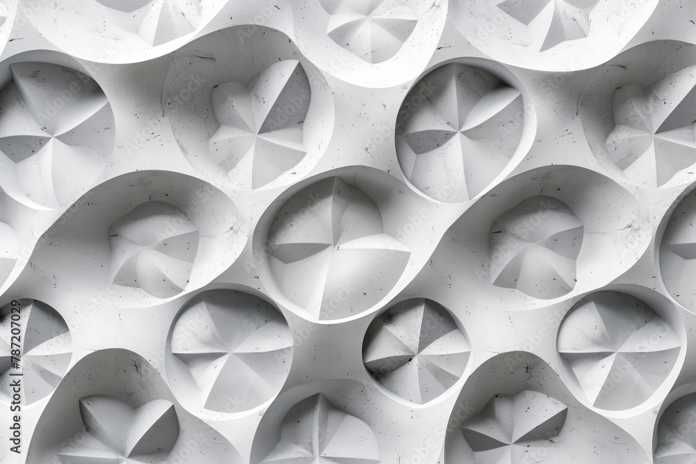 Poster sophisticated abstract 3d pattern. background image. created with generative ai technology.