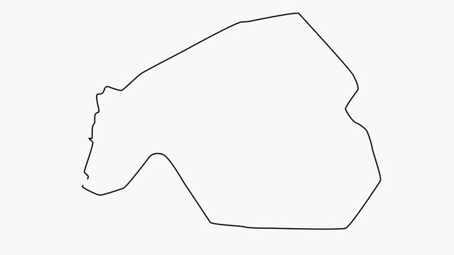 sketch map of Machala in ecuador