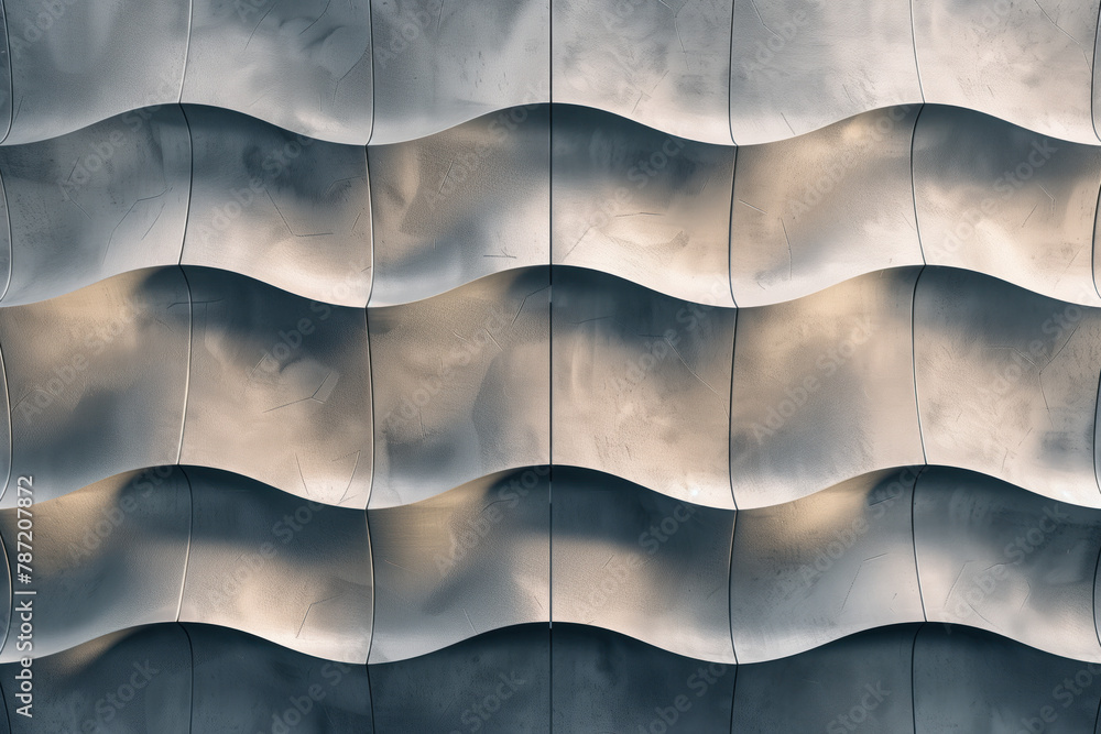 Poster sophisticated abstract 3d pattern. background image. created with generative ai technology.