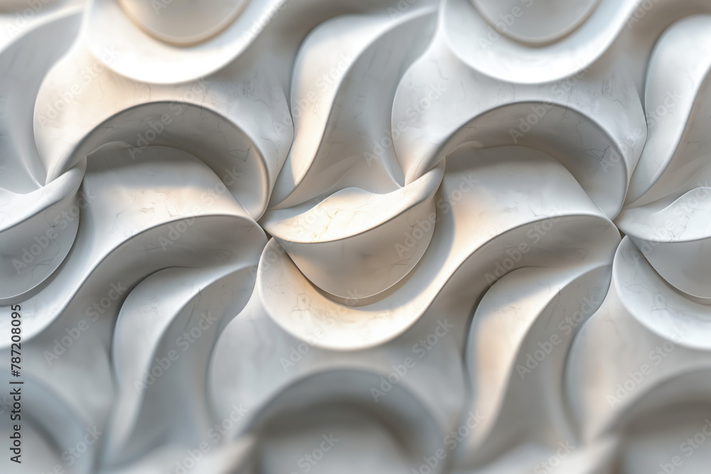 Poster sophisticated abstract 3d pattern. background image. created with generative ai technology.
