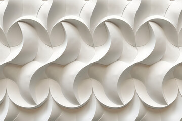 Sophisticated abstract 3d pattern. Background image. Created with Generative AI technology.