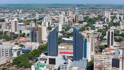 Cidade de Cascavel, paraná, brazil - Fotos aéreas de cascavel no paraná, cascavel
