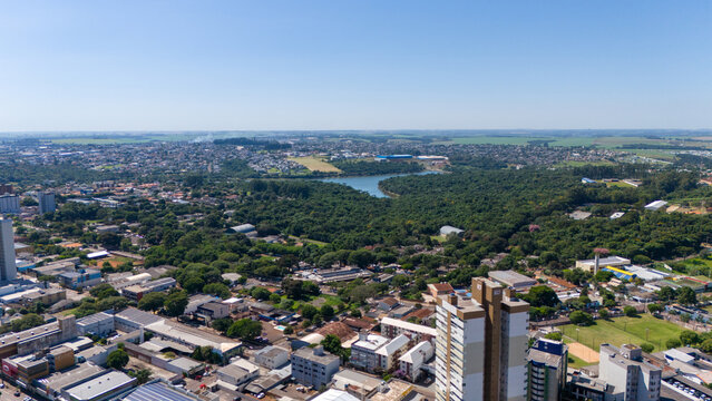 Cidade de Cascavel, paraná, brazil - Fotos aéreas de cascavel no paraná, cascavel