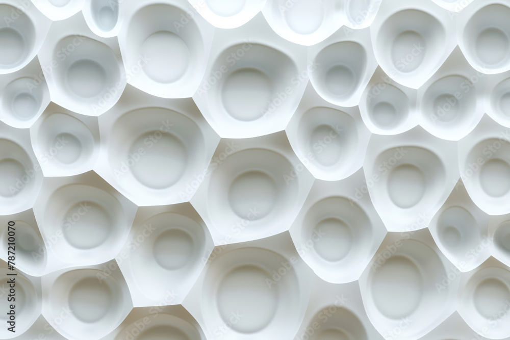 Poster sophisticated abstract irregular 3d pattern. background image. created with generative ai technology