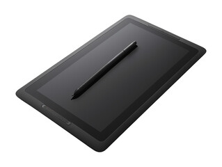 technologhy drawing tablet isolated