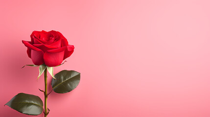 Romantic red rose bouquet