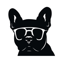 French Bulldog with sunglasses