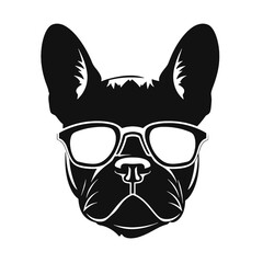 French Bulldog with sunglasses