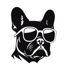 French Bulldog with sunglasses