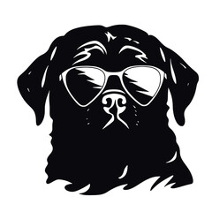 Rottweiler  silhouette