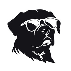 Rottweiler  silhouette