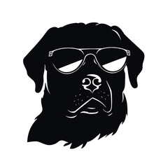 Rottweiler  silhouette