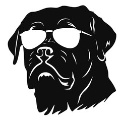 Rottweiler  silhouette