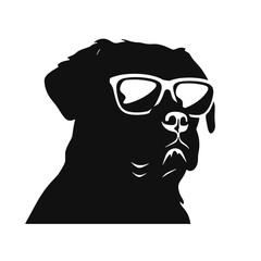 Rottweiler  silhouette